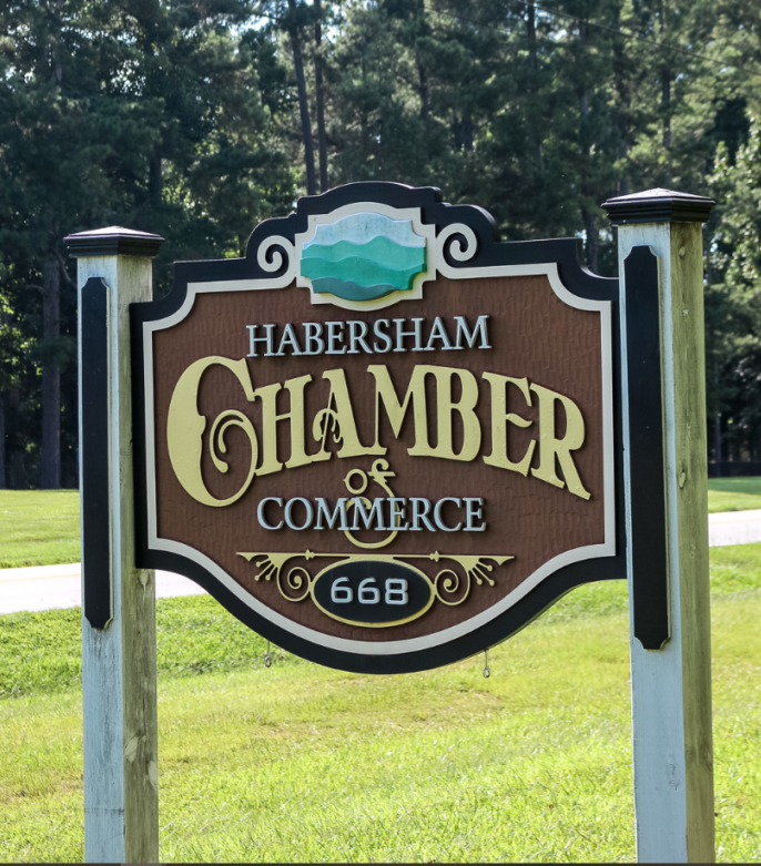 Habersham County Chamber of Commerce Sign