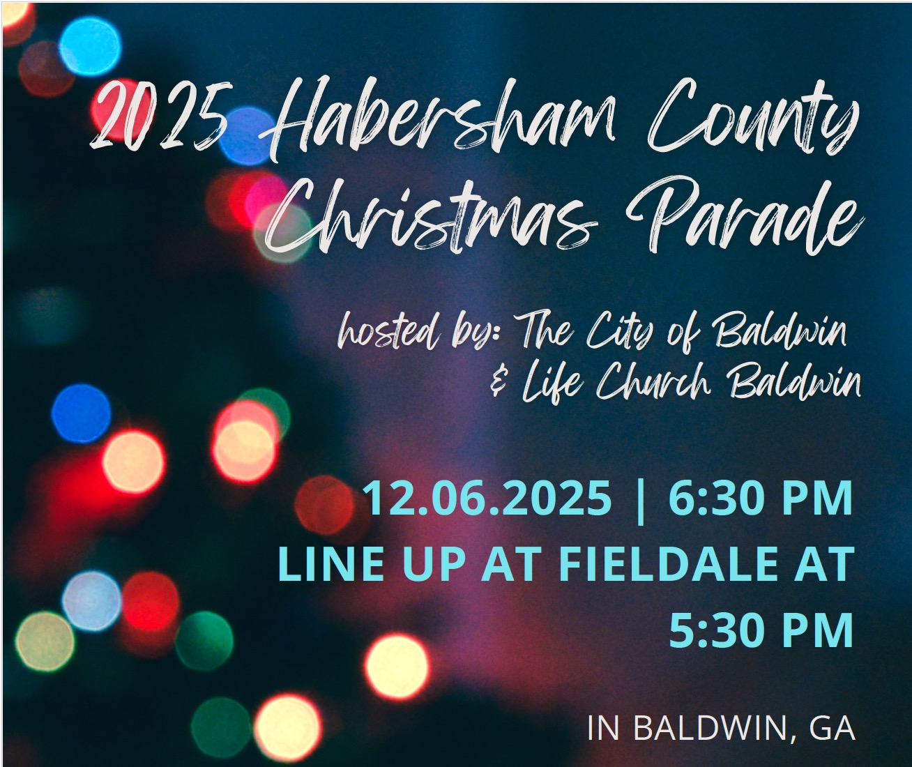 Deadline Extended for Baldwin Christmas Parade Sign-Ups to December 3