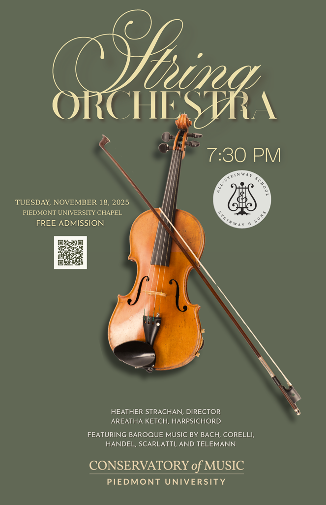 Free Concert at Piedmont University This Tuesday