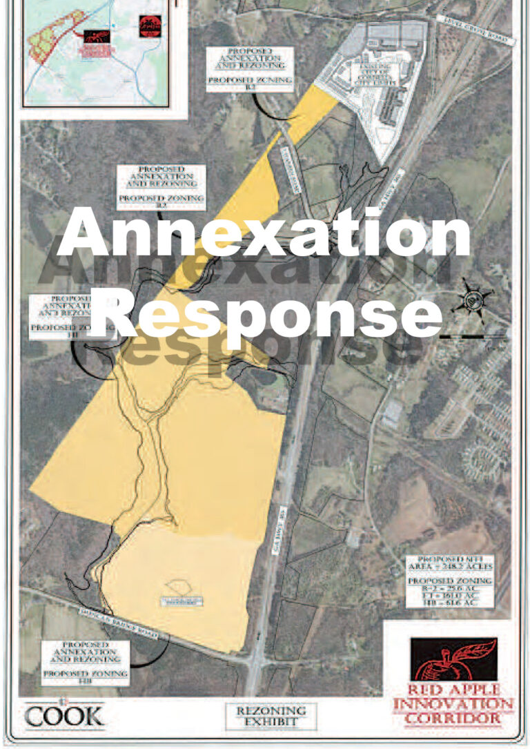 City of Cornelia Addresses Red Apple Innovation Corridor Annexation