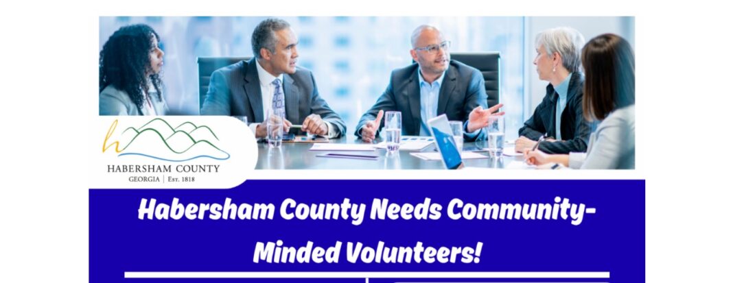 Habersham County Seeks Community-Minded Volunteers for Local Boards and Committees