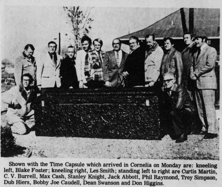 49 Years Ago: Cornelia Rotary’s Time Capsule Arrives at The Big Red Apple