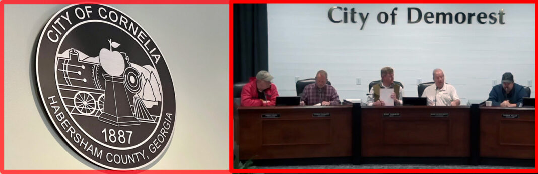 Cornelia and Demorest City Councils Set to Meet Tuesday