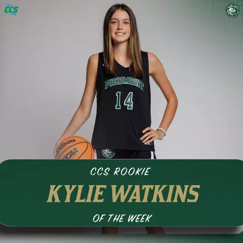 Kylie Watkins Takes Home Third CCS Rookie of the Week Honor