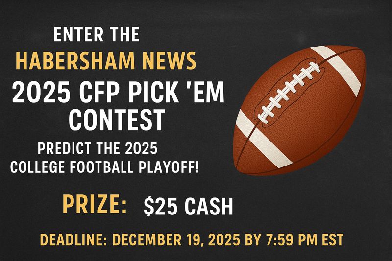 Enter the Habersham News 2025 CFP Pick ’Em Contest