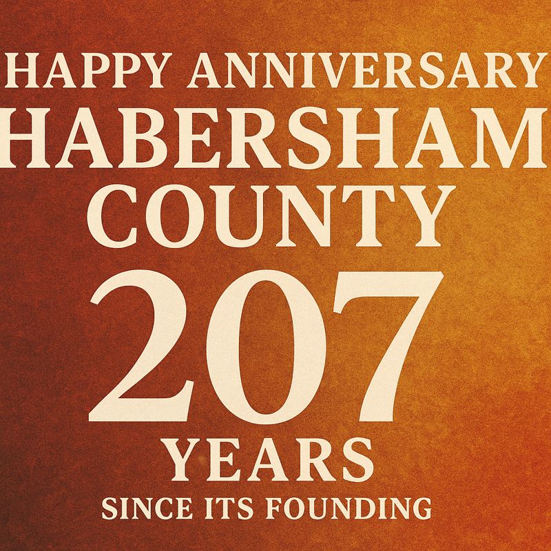 Habersham County Marks 207 Years Since Its Founding