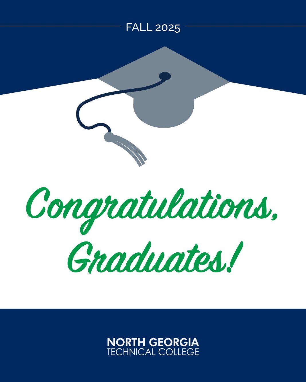 North Georgia Technical College Recognizes Fall 2025 Graduates from Habersham County