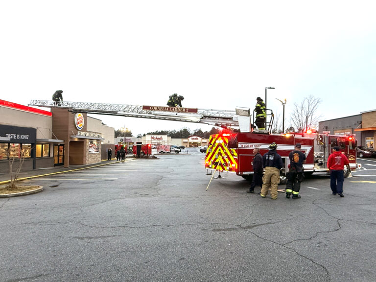 Mechanical Issue Triggers Fire Alarm at Cornelia Burger King