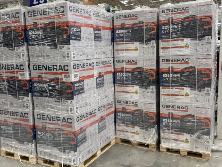 Lowe’s Cornelia Receives Major Generator Shipment as Demand Surges Ahead of Winter Weather