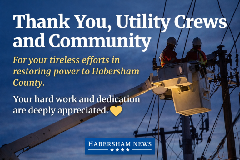 Utility Crews Near Finish Line as Power Restoration Continues Across Habersham County