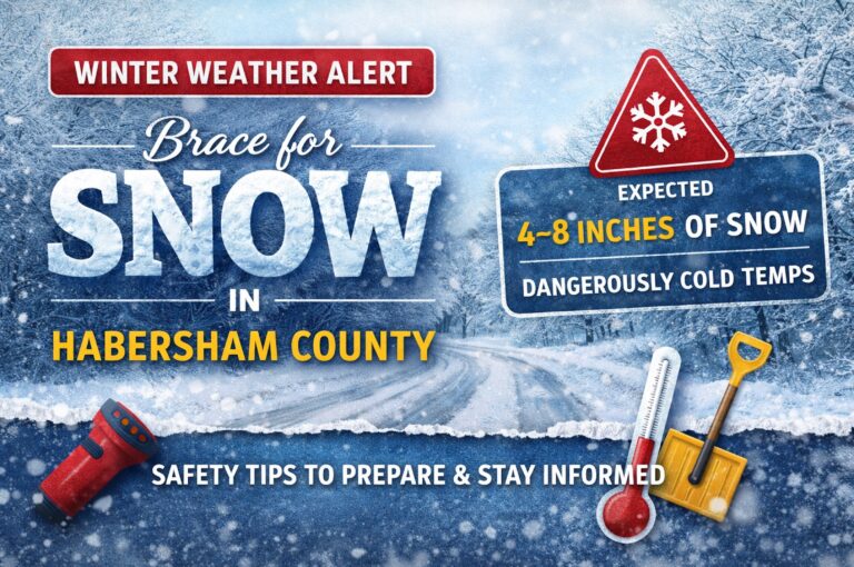 How to Stay Safe Ahead of This Weekend’s Expected Snowfall in Habersham County