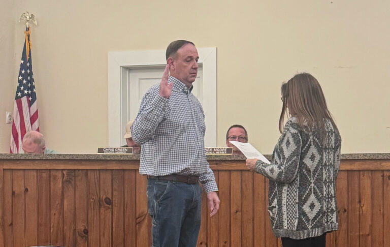 Adam Tullis Officially Sworn In as Mayor of Mount Airy