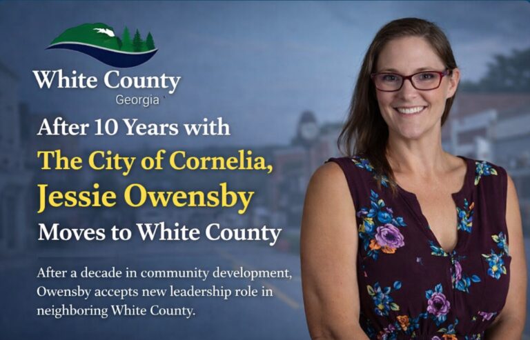 After a Decade of Growth in Cornelia, Jessie Owensby Takes Next Step in Public Service