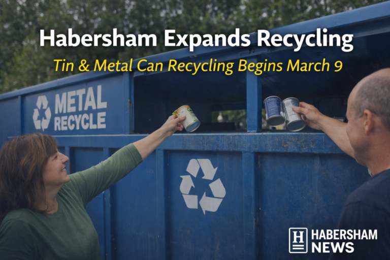 Habersham County Expands Metal Can Recycling Following Citizen Feedback