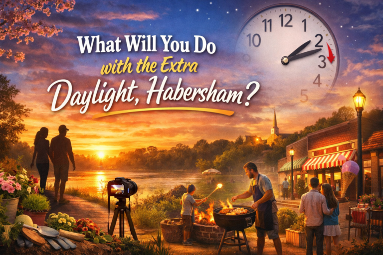 What Will You Do With the Extra Daylight, Habersham?