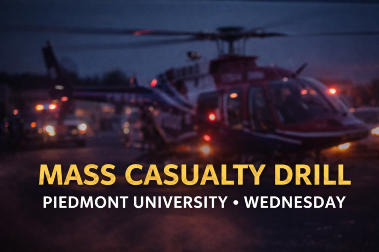 Mass Casualty Drill Planned Wednesday at Piedmont University in Demorest
