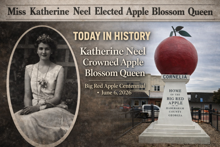 Today in History: Apple Blossom Festival Crowned Queen in 1930 as Cornelia’s Apple Legacy Blossomed