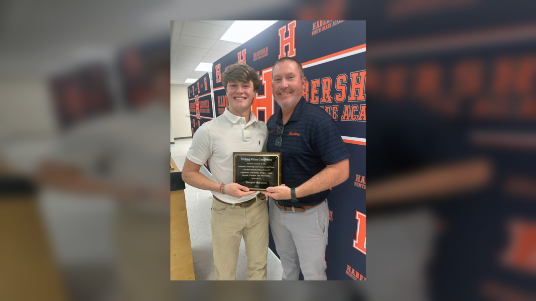Burgess Overcomes Injury, Earns Jimmy Williams Courage Award at Habersham Central Burgess Overcomes Injury, Earns Jimmy Williams Courage Award at Habersham Central