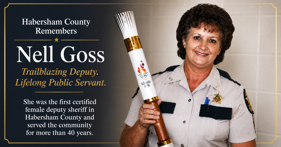 Habersham County Remembers Trailblazing Deputy Nell Goss Habersham County Remembers Trailblazing Deputy Nell Goss