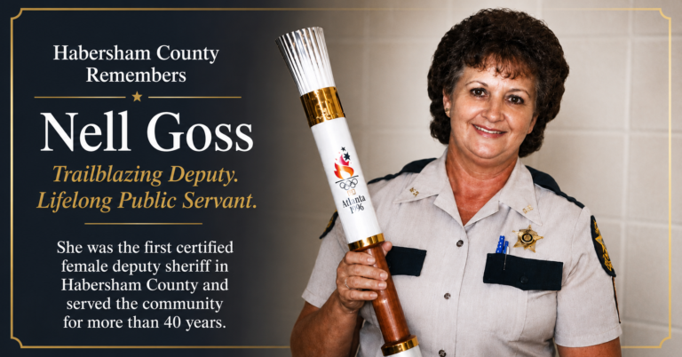 Habersham County Remembers Trailblazing Deputy Nell Goss