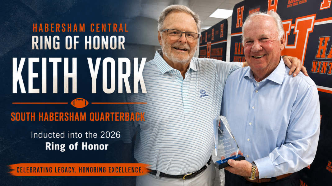 Keith York Reflects on Football Memories Following Habersham Central Ring of Honor Induction Keith York Reflects on Football Memories Following Habersham Central Ring of Honor Induction