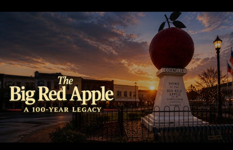 ‘The Big Red Apple – A 100-Year Legacy’ Premieres to Full House at Cornelia Depot