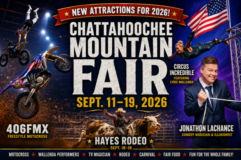 Motocross Thrills, Wallenda Family Performers Headline 2026 Chattahoochee Mountain Fair