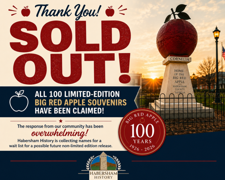 All 100 Big Red Apple Centennial Souvenirs Claimed; Demand Sparks Waiting List